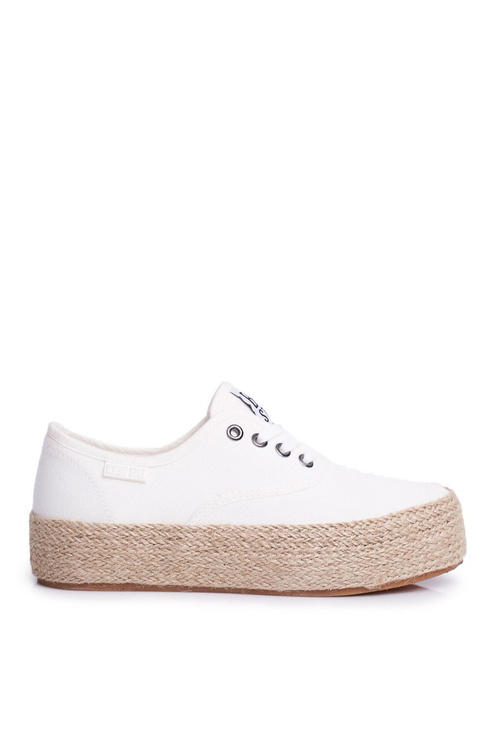 Dámské Espadrilky Big Star Bílé FF274143