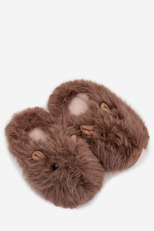 Kožené dámské čepice z krokodýlí kůže hnědé Pravelle