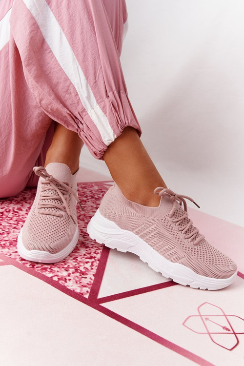 Dámská Sportovní Boty Sneakers Růžové Ruler