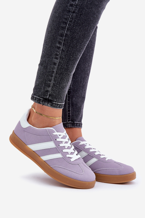 Dámske Nízke Tenisky Fialové Ennorwen