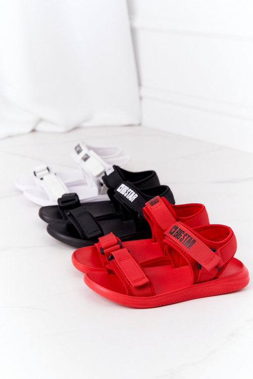 Dámske športové sandále Big Star HH274A027 červené