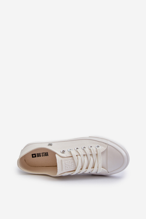 Klasické Dámske Tenisky Big Star NN274285 Biele