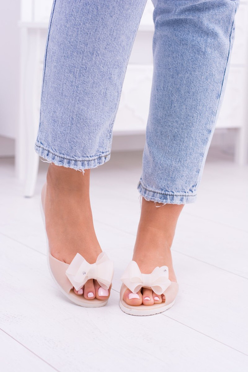 Lu Boo Gumové Baleríny Meliski Práškové Béžove Candy