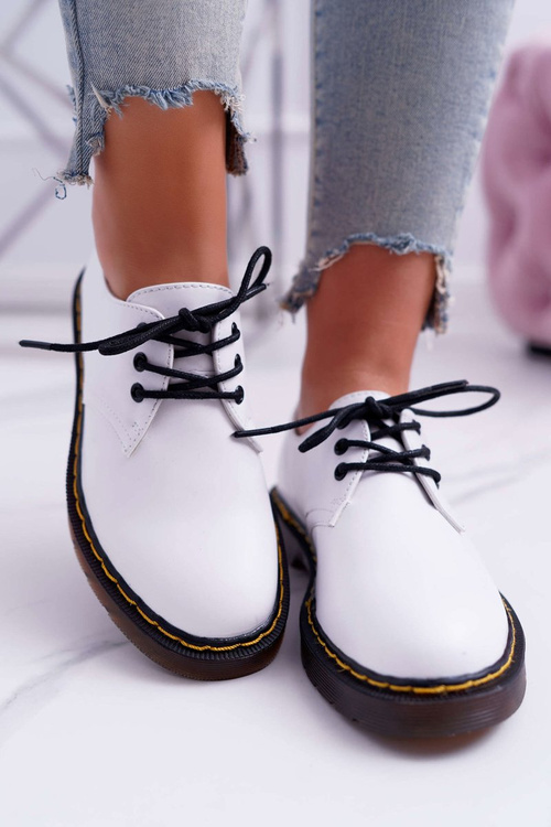 Dámské polobotky bílé Martin