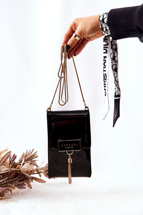 Dámská kabelka Monnari Lakované BAG5130-M20 Černá