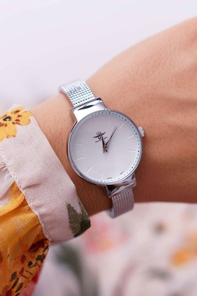 Dámske hodinky Michael John Silver Inka