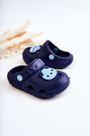 Detské žabky flops Befado Bear 159x110 NAVY BLUE