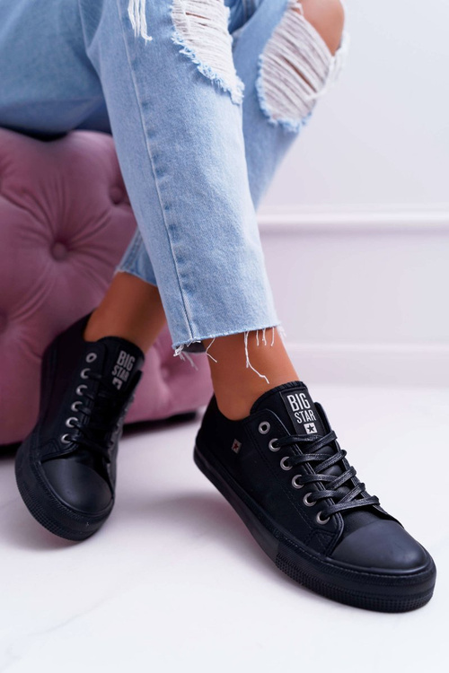 Dámska veľká hviezda Black EE274384 tenisky