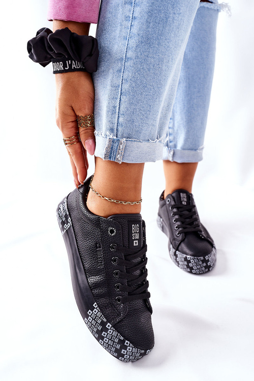 Dámske tenisky na platforme Big Star II274183 Black