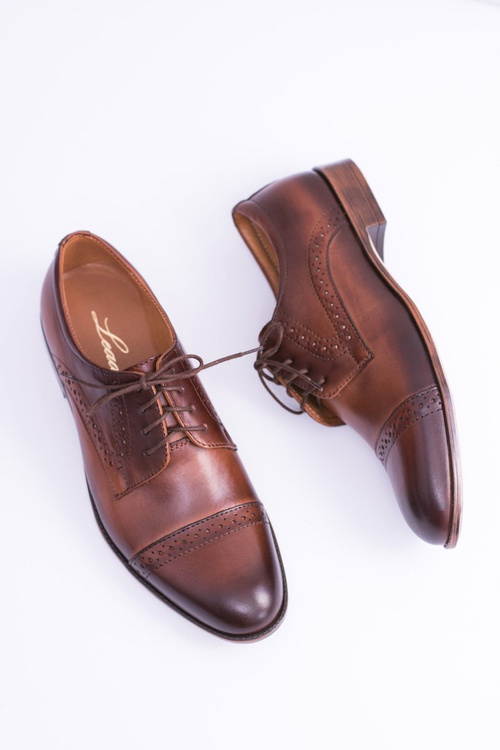 Formálne pánske kožené topánky Gerard Brown