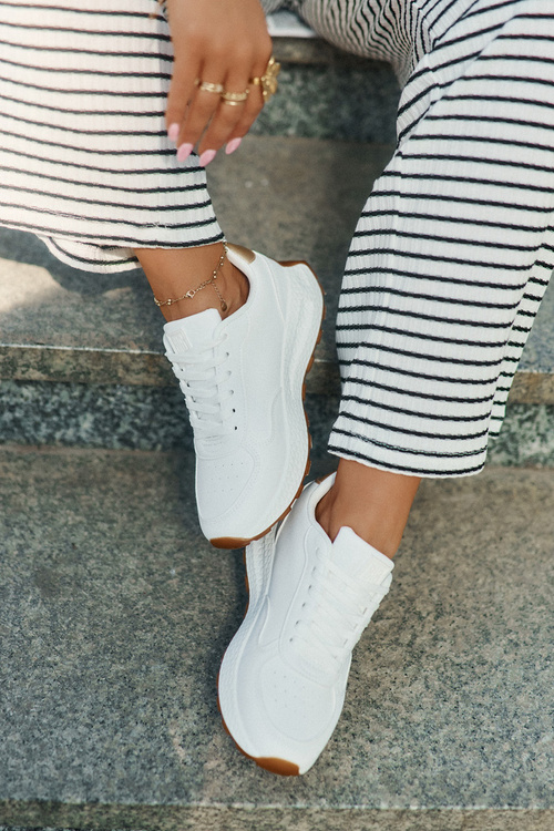 Ľahké Dámske Športové Topánky Big Star RR274629 HI-POLY SYSTEM Biele