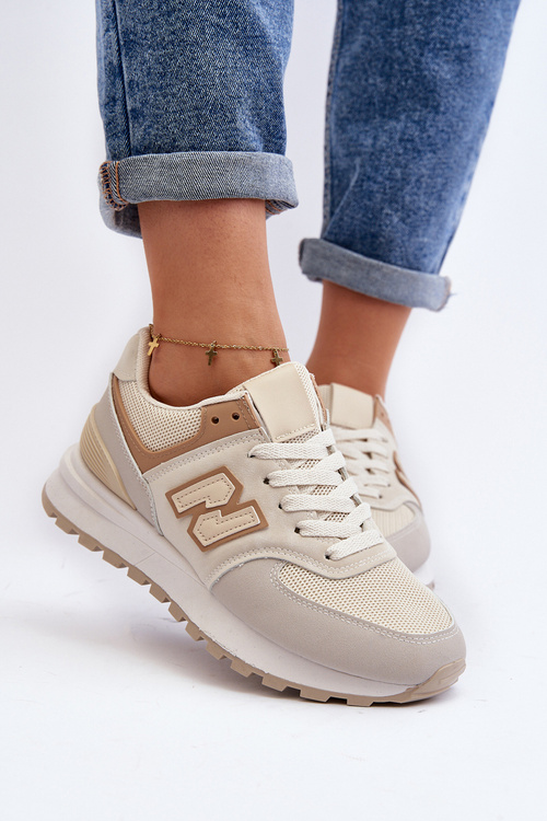 Dámské sportovní tenisky Beige Alettesa