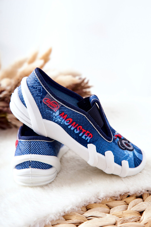 Boty Befado slip-on 290X217 Modrá