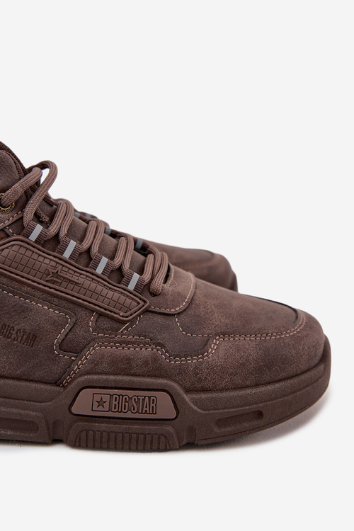 Pánské Tenisky Big Star SS174283 HI-POLY SYSTEM Tmavě Hnědé
