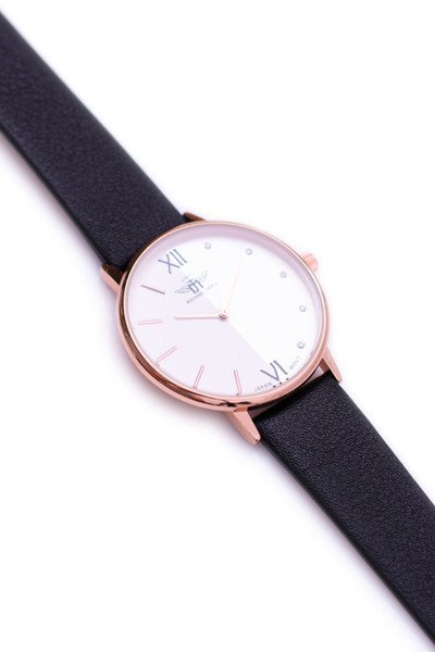 Dámske hodinky Michael John Gendaro Black