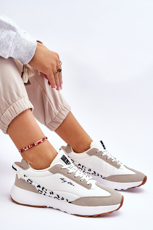 Dámské tenisky Memory Foam System Big Star LL274957 Bíle