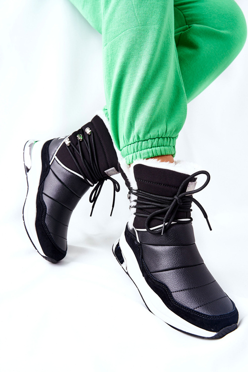 Big Star II274279 Black Snow topánky