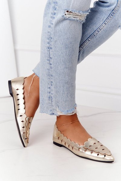 Dámske pešo Lu Boo Złote