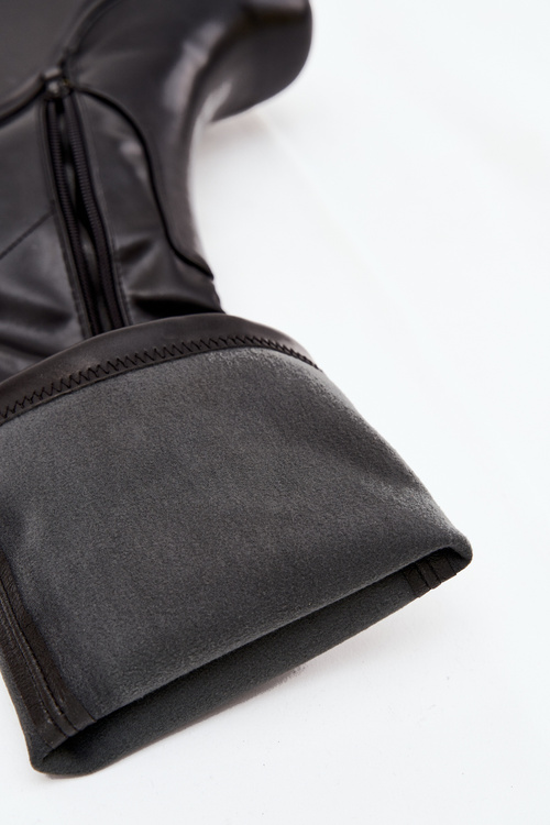 Dámské kozačky na platformě Černé Terisse