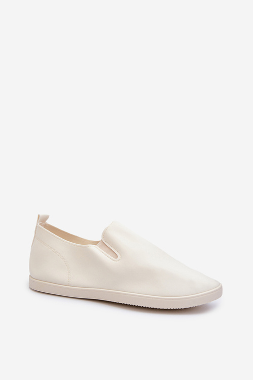 Dámské tenisky Trampky Slip-On Beige Lovinia