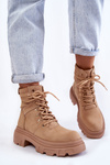 Merisha Lace -up Lace -up Leather Lace -up Boots