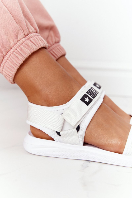 Dámske športové sandále Veľká hviezda HH274A026 biela
