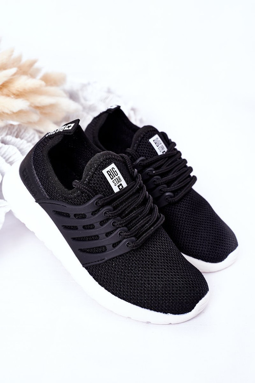Dětské Sportovní Obuv Sneakersy Big Star HH374216 Černé
