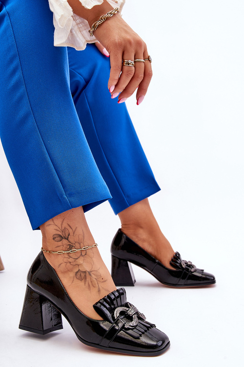 Lankanované pohodlné čerpadlá čierne milosrdenstvo