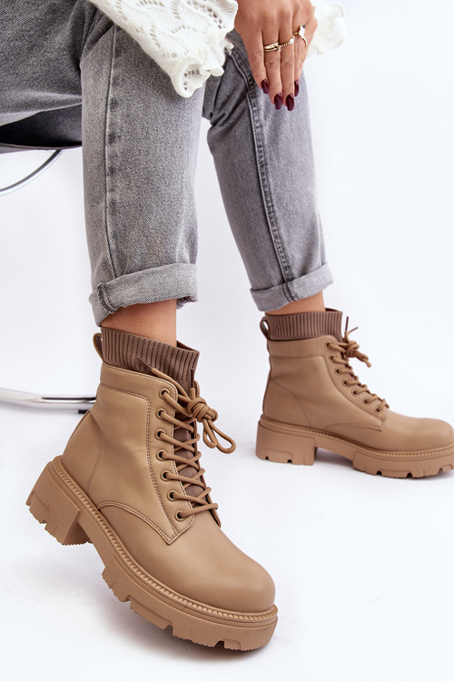 Ženské topánky s béžou Rivella