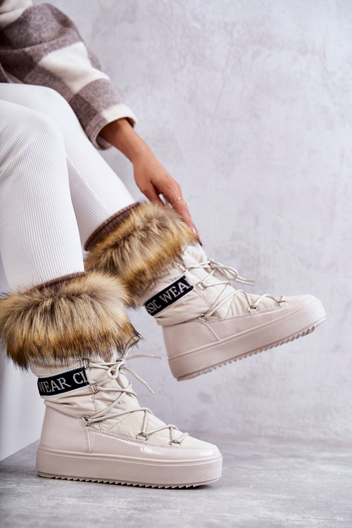 Dámska čipka santero -naup Sneh topánky