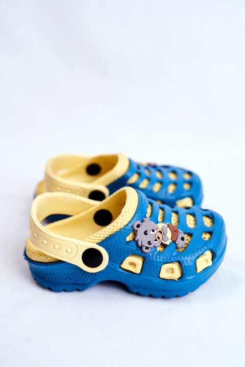 Detské žabky Kroksa čierna malá koala