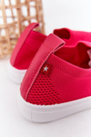 Dětské Nazouvací Tenisky Slip-On Big Star HH374102 Fuchsie
