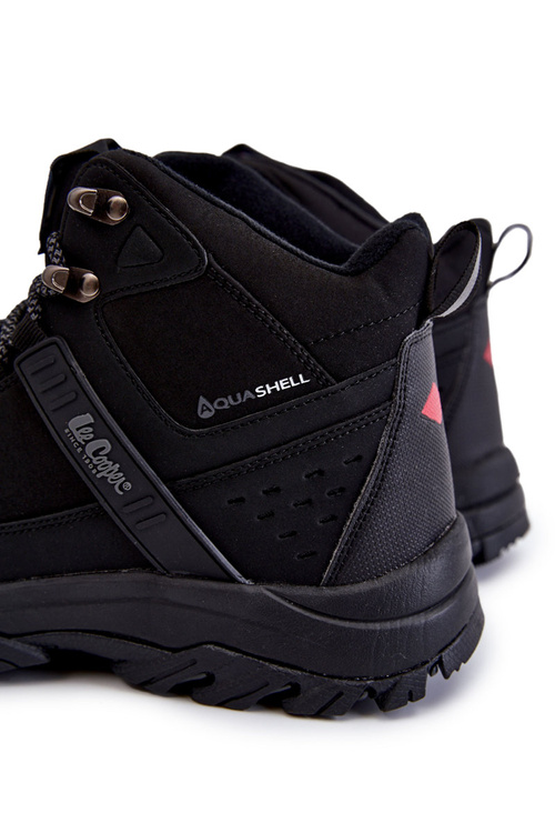 Pánske izolované turistické topánky Lee Cooper LCJ-22-01-1412 čierna