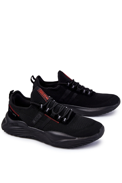 Pánská sportovní obuv Memory Foam Big Star KK174255 Černe