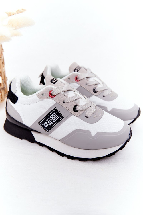 Dětské Sportovní Obuv Memory Foam Big Star HH374168 Bílé