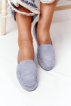 Sergio Leone Mk722 Moccasins Blue