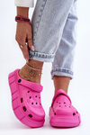 Dámská pěnová platforma Crocs Fuchsia Beckett