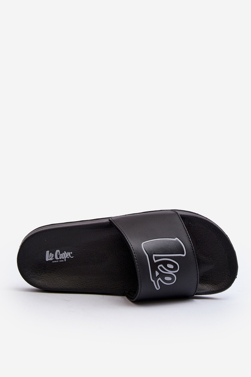 Pánske papuče Lee Cooper LCW-24-42-2485M Čierne