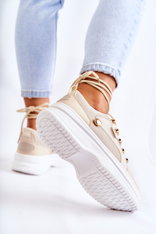 Dámska Salmira Béžová športová športová topánky