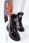 Dámske topánky, topánky, čierne kryštály