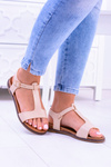 béžové sandály Sunnyside