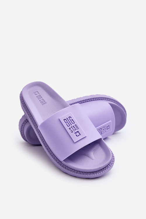 Dámske sandále Big Star LL274426 Fialové