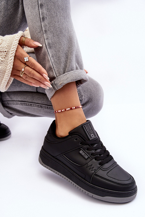 Dámské sportovní boty Sneakersy Big Star MM274353 Černé