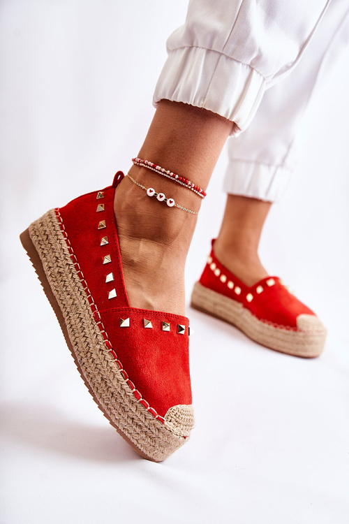 Ženské espadrilly s cvočkami Red Laross