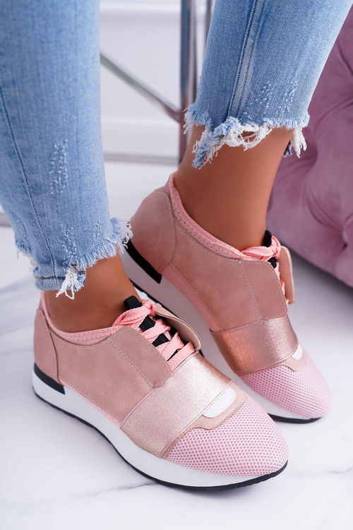 Lu Boo dámské růžové sportovní boty Madoni