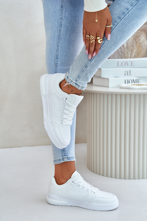 Dámské Tenisky Big Star OO274A549 Hi-Poly System Bílé