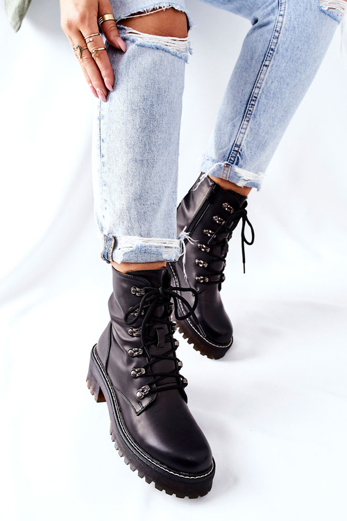 Dámske topánky Čierne Magris