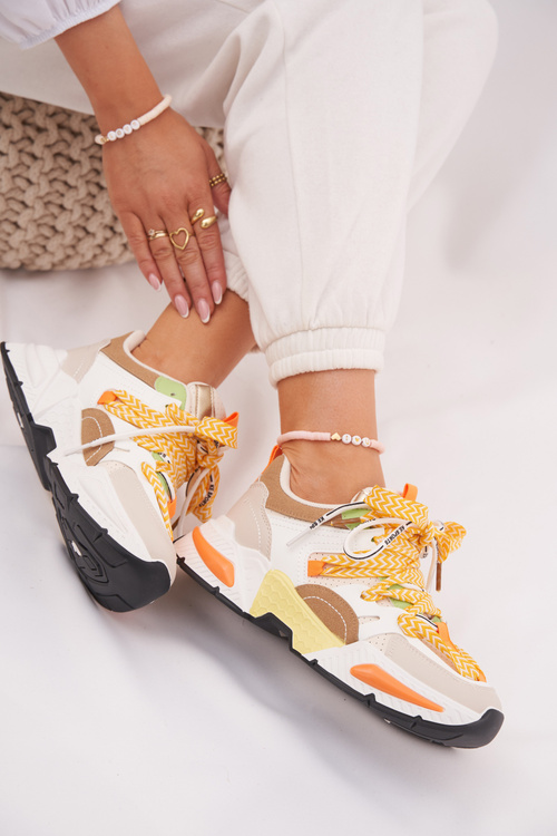 Tenisky Športové Topánky Pre Ženy S Dvojnásobným Šnurovaním Multikolor Efobell