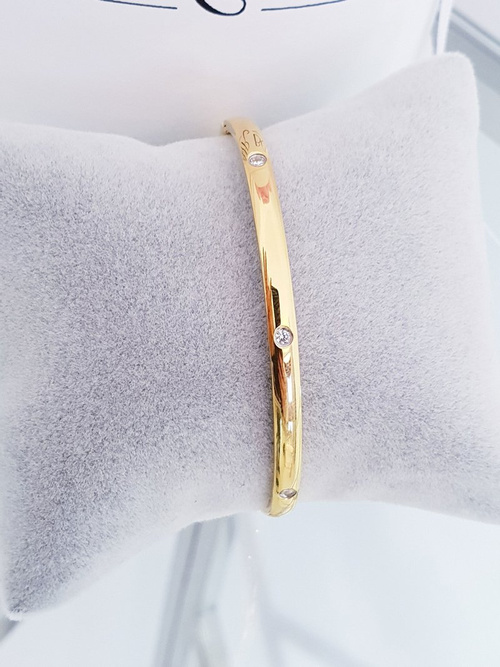 Dámský Náramek Ocel se zirkonem zlaté Ursa