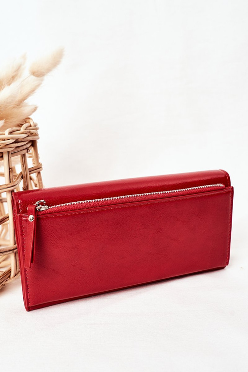 Veľké ženské portfólio pre červený magnet